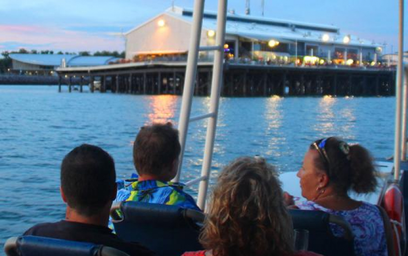 Sunset Fish'n Chips Cruise Sea Darwin