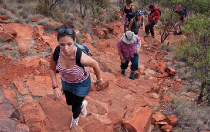 hiking Uluru Kata Tjuta and Kings Canyon