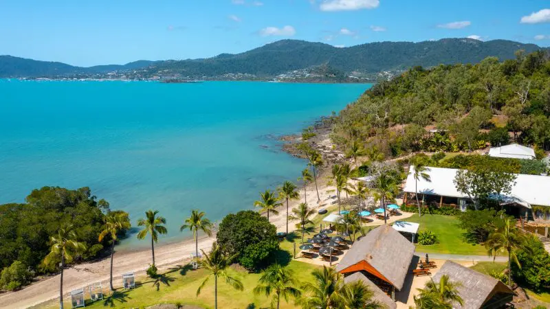 Oceanfront beach bar