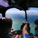 Experience breath-taking views of turquoise sea and vibrant coral reefs through the helicopter cockpit on a 30 Minute Inner Reef flight.
