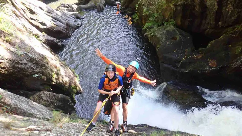 Crystal Cascades Canyoning