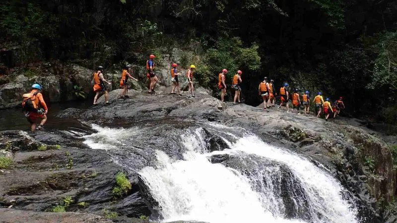 Crystal Cascades Canyoning
