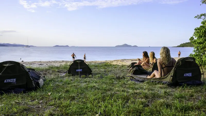 camping at whitsundays