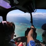 Experience breath-taking views of turquoise sea and vibrant coral reefs through the helicopter cockpit on a 30 Minute Inner Reef flight.