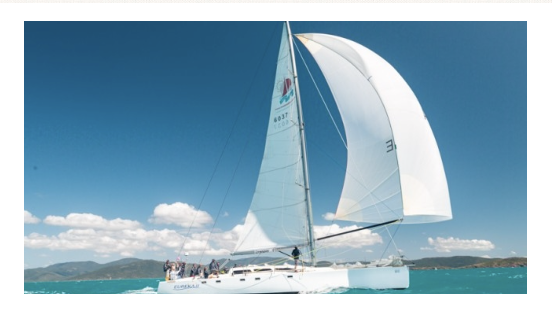 eureka a large sailing boat in the whitsundays